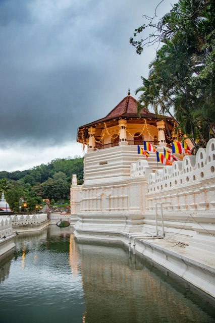 Sacred Temple of the Tooth Relic in Kandy